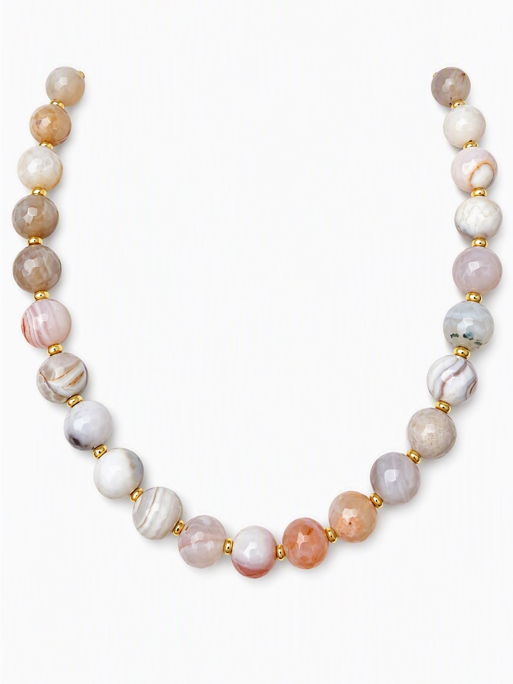 Beautiful Agate beaded necklace